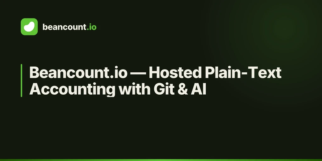 Beancount.io product preview